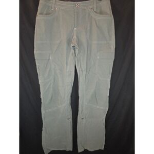 Kuhl Womens Gray Hiking Pants Convertible Roll Up Utility Outdoor‎ Size 10